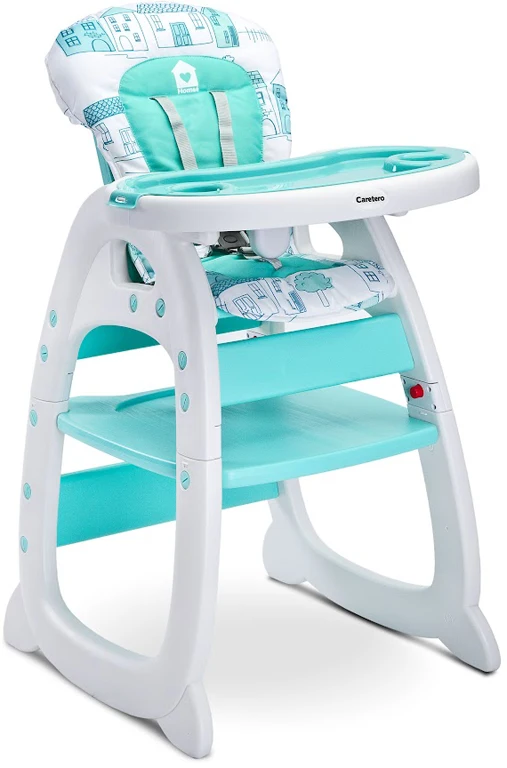 Дитячий стільчик для годування Caretero Homee Mint